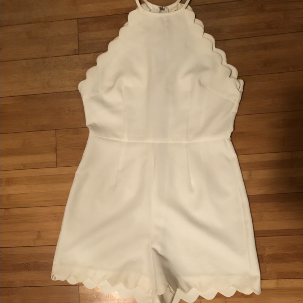 White Romper